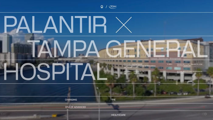 A birdseye view of Tampa General Hospital