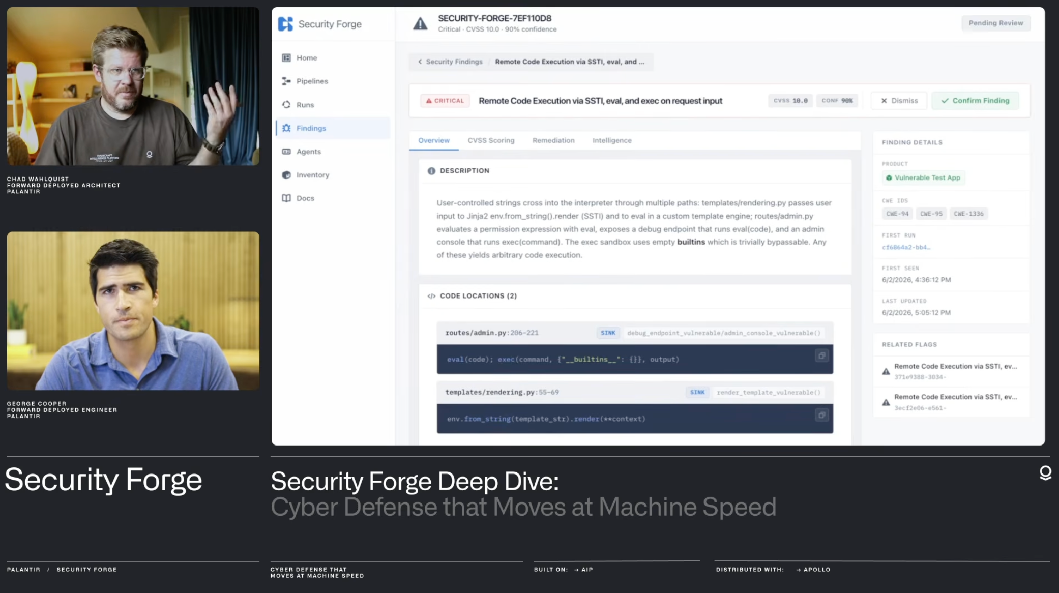 Palantir Security Forge