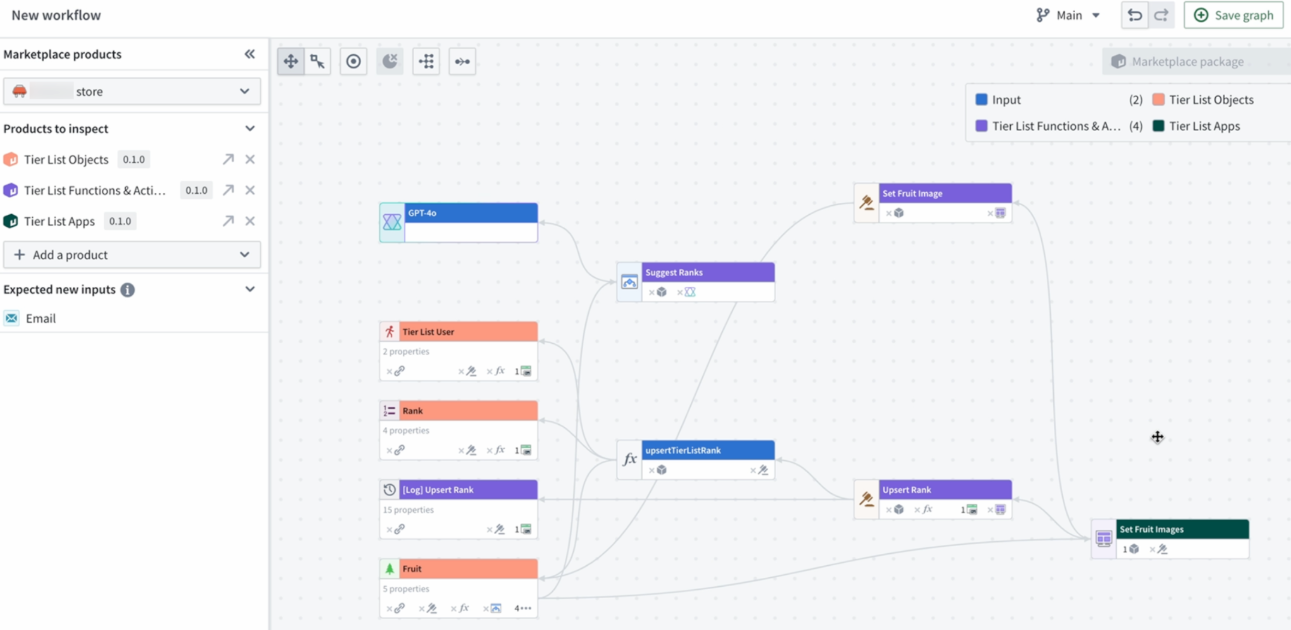 Manage and inspect your Marketplace products from the new Marketplace products sidebar.