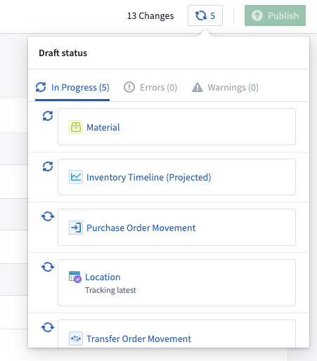 Multiple edits can be stacked and applied without waiting for previous changes to complete.