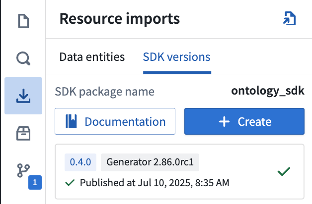 Review OSDK documentation for Python functions in your code repository sidebar.