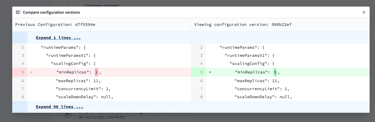 Compute module configuration spec diff.