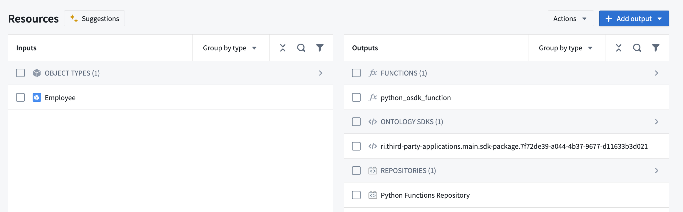 OSDK function dependencies are added.