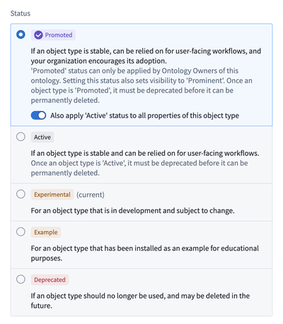 Promoted Object Type Example