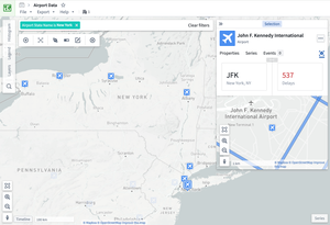 Panel object view embedded in Maps.