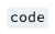 code example