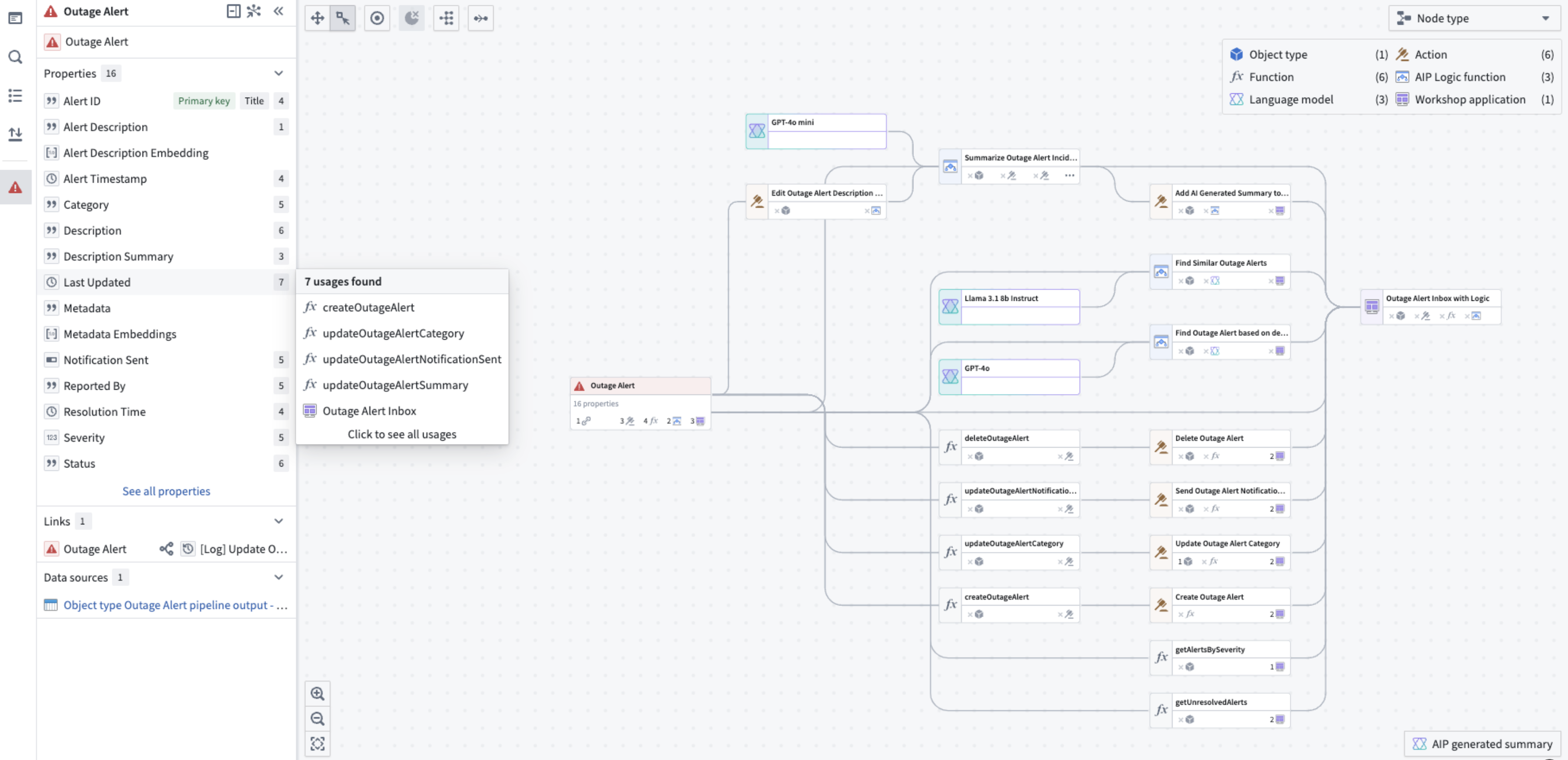 Workflow Lineage is an interactive workspace for understanding and managing applications.