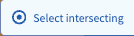 A button labeled Select intersecting.