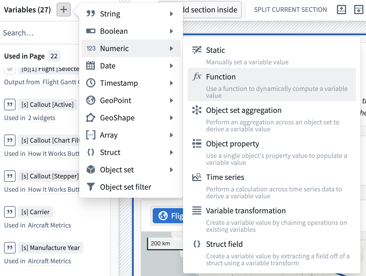Creating a numeric variable backed by a function in Workshop.