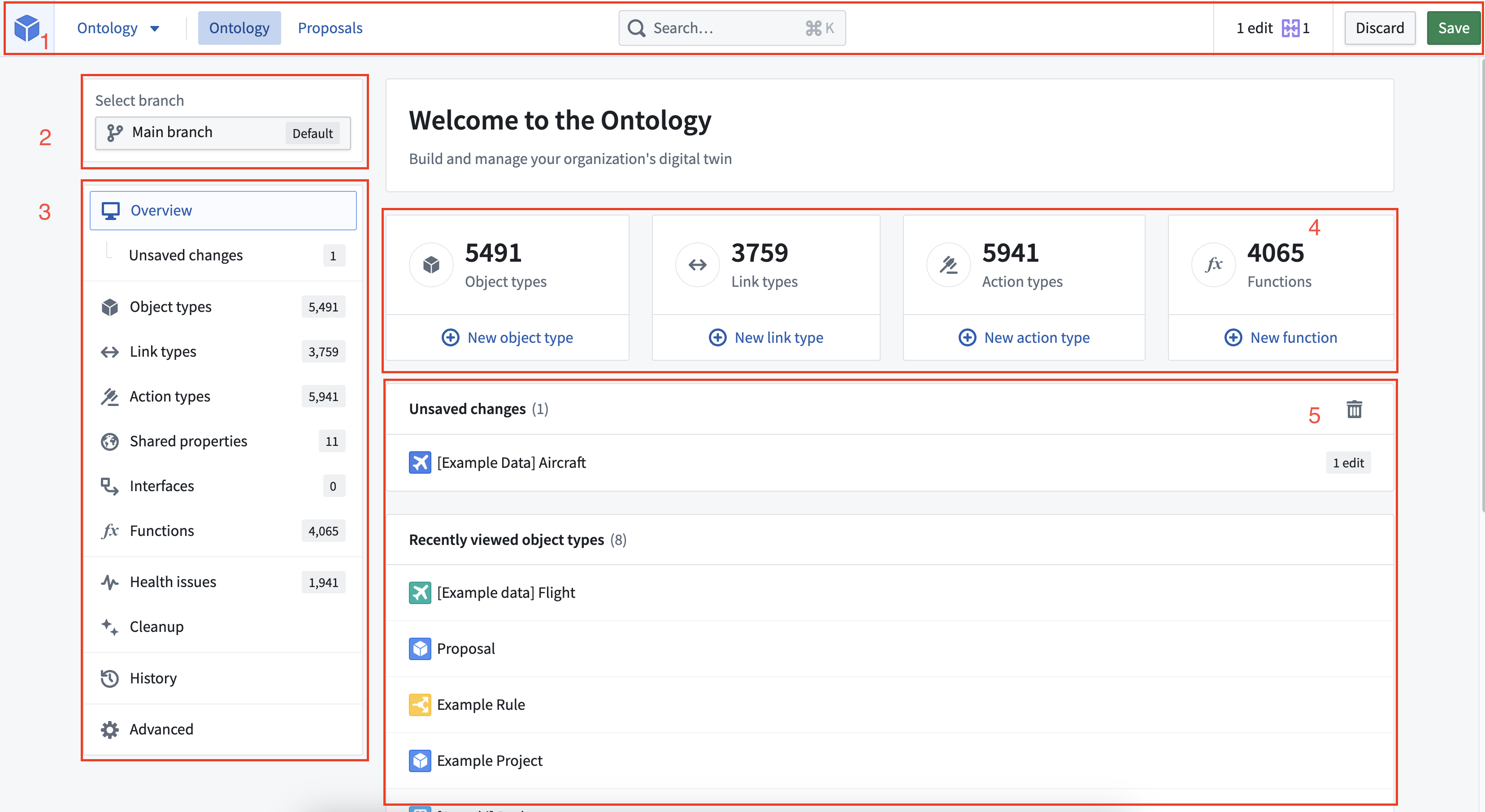 Ontology Manager 사용자 인터페이스